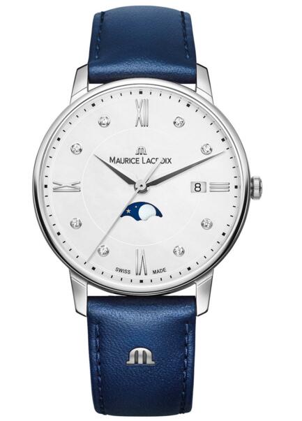 Maurice Lacroix Eliros Moonphase EL1096-SS001-150-1 mens watch sale